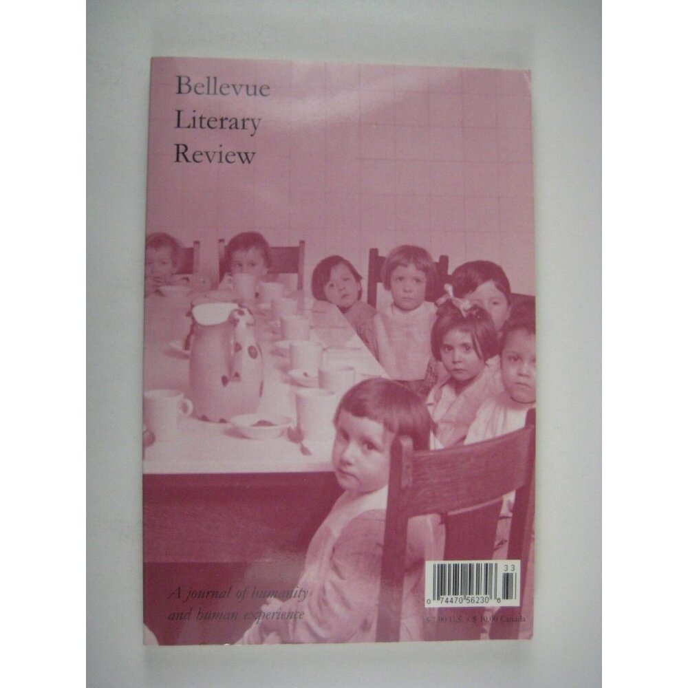 Bellevue Literary Review Journal Humanity 2003 Paperback Volume 3 No 2